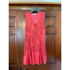 JEFF GALLANO PARIS LASER CUT INDIRA DRESS SIZE 2